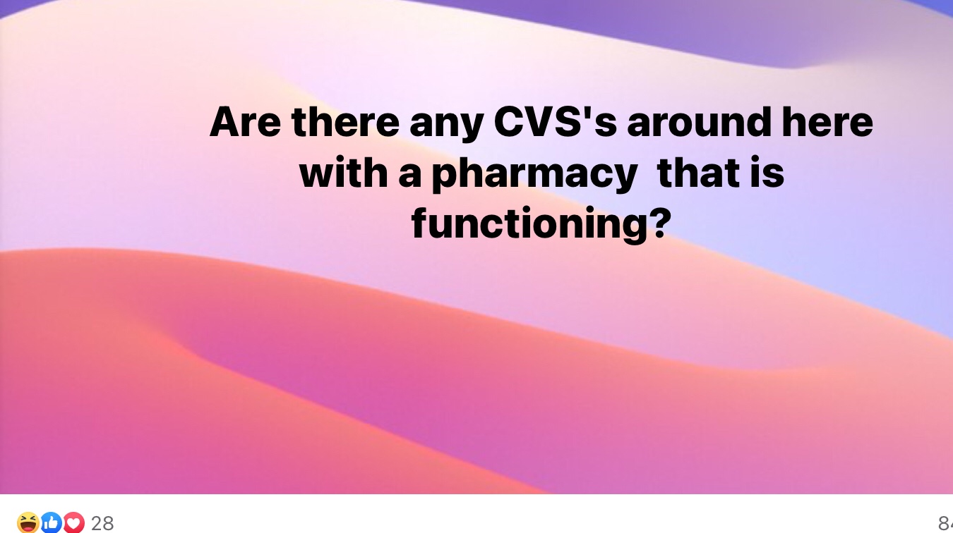 let's talk about cvs (follow-up) | chestercountyramblings