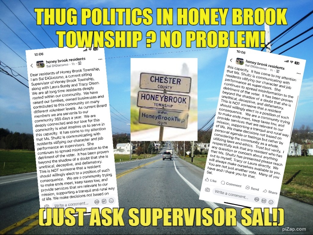 truth tuesday: honey brook township blah blahs…and better call sal ...